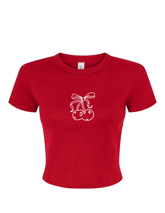 Cherry Baby Tee