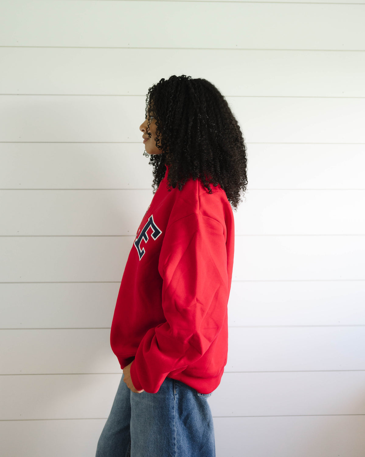 Core Mockneck - Red & Navy-3
