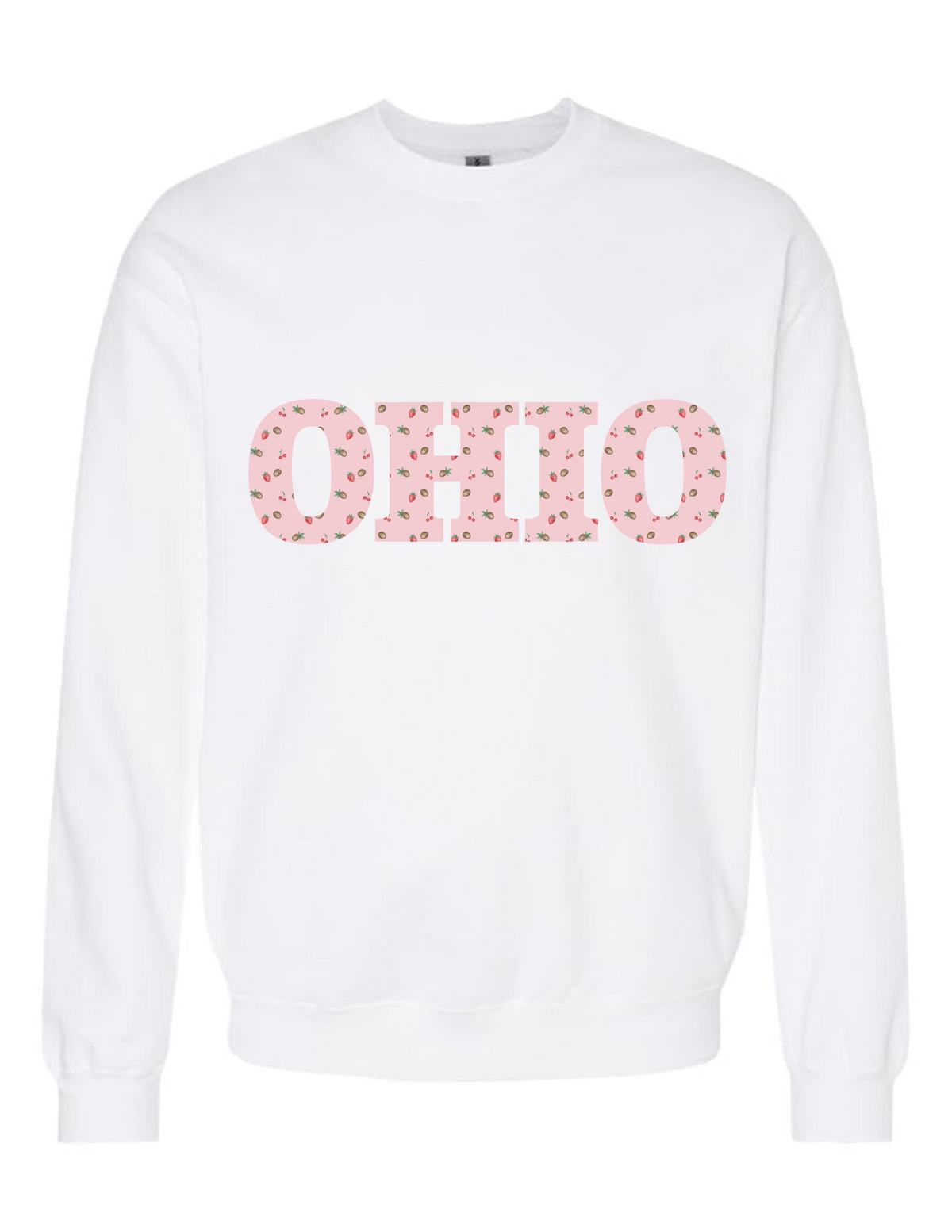 White Freshly Picked Crewneck