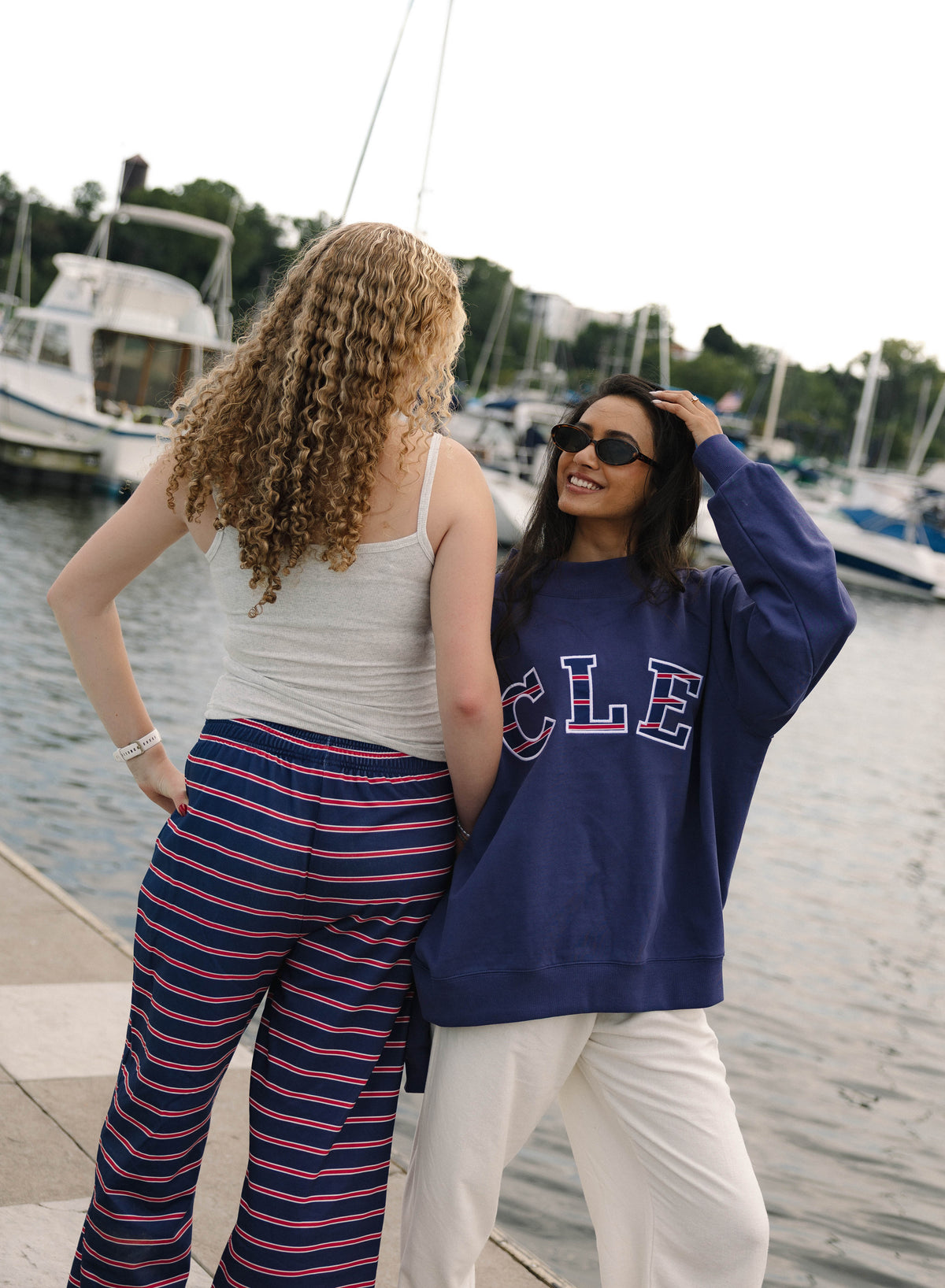 Cleveland Striped Mockneck - Summer Terry-6